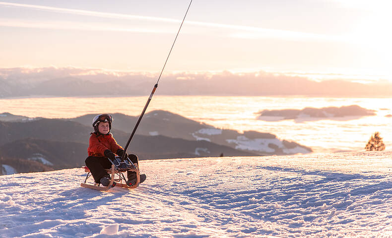 Bergaufrodeln bei der Steinerhütte in Eberstein Bergaufrodeln bei der Steinerhütte in Eberstein