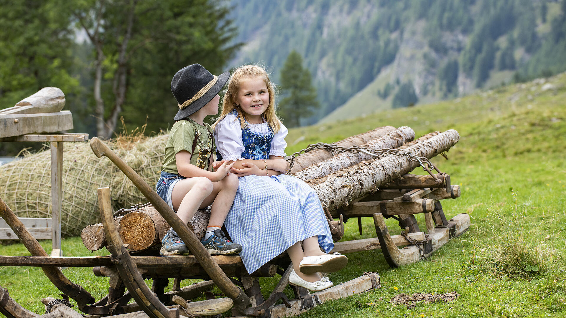 Kulinarik mit der Familie im Pöllatal in der Region Katschberg Lieser-Maltatal